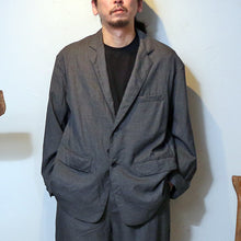 画像をギャラリービューアに読み込む, Porter Classic TROPICAL CLASSIC JACKET ポータークラシック トロピカル クラシック ジャケット（GRAY）（BLACK）[PC-031-3331]
