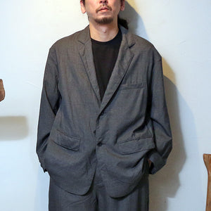 Porter Classic TROPICAL CLASSIC JACKET ポータークラシック トロピカル クラシック ジャケット（GRAY）（BLACK）[PC-031-3331]