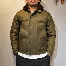 画像をギャラリービューアに読み込む, CWORKS Scope N-1 DECK JACKET シーワークス スコープ デッキジャケット （Olive）[CWJK032]

