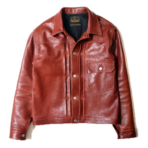HIGHLARGE LEATHERS NEWCASTLE HTD ハイラージ レザーズ ニューキャッスル ヒートトリートメント ディア（Brown）[HL009001]