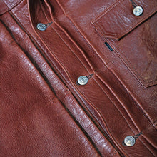 画像をギャラリービューアに読み込む, HIGHLARGE LEATHERS NEWCASTLE HTD ハイラージ レザーズ ニューキャッスル ヒートトリートメント ディア（Brown）[HL009001]

