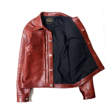 画像をギャラリービューアに読み込む, HIGHLARGE LEATHERS NEWCASTLE HTD ハイラージ レザーズ ニューキャッスル ヒートトリートメント ディア（Brown）[HL009001]

