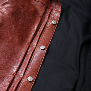 HIGHLARGE LEATHERS NEWCASTLE HTD ハイラージ レザーズ ニューキャッスル ヒートトリートメント ディア（Brown）[HL009001]