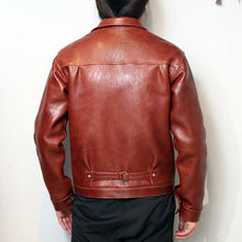 画像をギャラリービューアに読み込む, HIGHLARGE LEATHERS NEWCASTLE HTD ハイラージ レザーズ ニューキャッスル ヒートトリートメント ディア（Brown）[HL009001]
