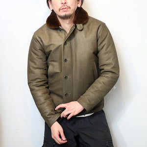 CWORKS Scope N-1 DECK JACKET シーワークス スコープ デッキジャケット （Olive）[CWJK032]