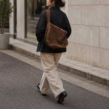 画像をギャラリービューアに読み込む, LASTLOT NEWSPAPER BAG ラストロット ニュースペーパーバッグ（BROWN）[LL000001]
