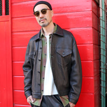 画像をギャラリービューアに読み込む, CWORKS Ban Field Deer- FINE CREEK シーワークス バンフィールド ディアスキン（Black）[CWJK012]
