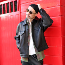 画像をギャラリービューアに読み込む, CWORKS Ban Field Deer- FINE CREEK シーワークス バンフィールド ディアスキン（Black）[CWJK012]
