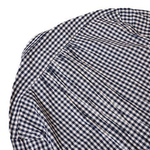 将图片加载到图库查看器，Porter Classic - 卷起方格格纹衬衫 Porter Classic 卷起方格格纹衬衫 - 海军蓝 [PC-016-1544]
