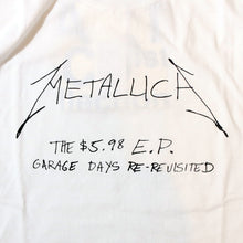 将图片加载到图库查看器，JOHNBULL METALLICA - THE $5.89 EP Tシャツ（ホワイト）[JT251C10]
