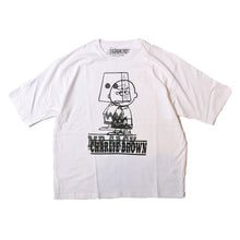 将图片加载到图库查看器，JOHNBUL PEANUTS CHARLIE BROWN Tシャツ（ホワイト）[JT251C52]
