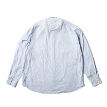 将图片加载到图库查看器，Porter Classic ROLL UP STRIPE SHIRT - ポータークラシック ロールアップシャツ （BLUE）（GRAY）（SAKURA）[PC-016-2212]
