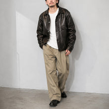 画像をギャラリービューアに読み込む, HIGHLARGE LEATHERS NEWCASTLE HTD ハイラージ レザーズ ニューキャッスル ヒートトリートメント ディア（Black）[HL009001]
