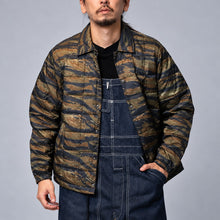 将图片加载到图库查看器，TAION MILITARY VNECK 拉链羽绒服 [UNISEX] TAION 军用 V 领拉链羽绒服（黑色）（D/NAVY）（D/OLIVE）[TAION-101ZML-1LONG]
