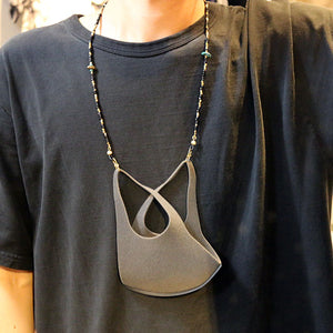 SunKu Glass Holder Sunku Glass Holder/Mask Chain/Necklace (BLK) [SK-064]