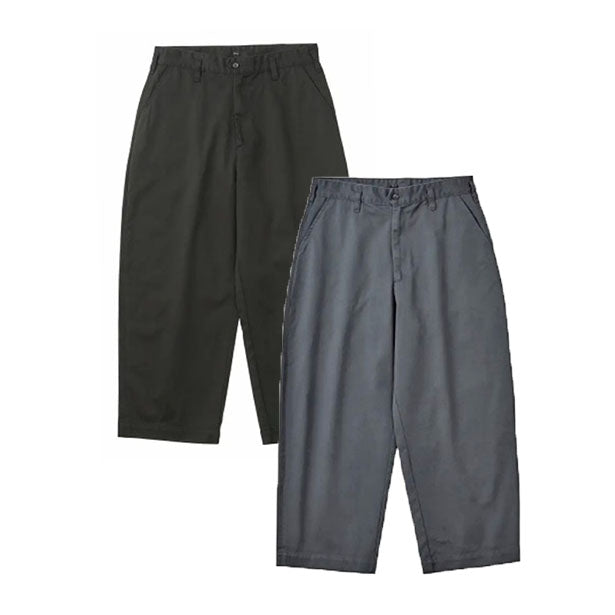 波特经典 GENEKELLY 斜纹棉布裤（炭灰色）（黑色）[PC-009-2039]