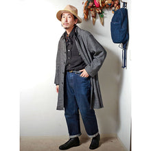 Load image into Gallery viewer, Porter Classic &quot;BRESSON&quot; LINEN GENTLEMEN&#39;S COAT Porter Classic Bresson Linen Gentleman&#39;s Coat (GRAY) [PC-021-1514]
