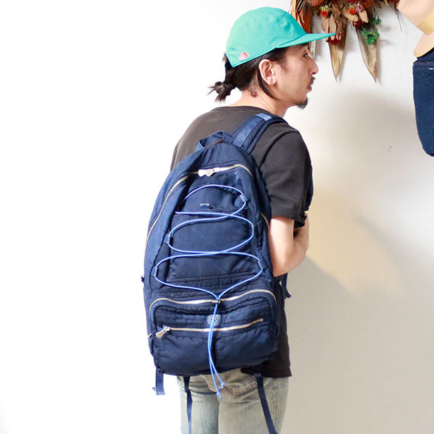 Porter classic SUPER NYLON Blue Backpack約W320×H470×D150