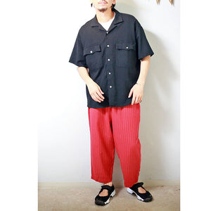 Porter Classic - HAPPY RED PEACE PANTS / Porter Classic Happy Red Peace Pants - 红色 [PC-053-1339]