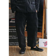 Load image into Gallery viewer, Porter Classic Corduroy Classic Pants - BLACK - Porter Classic Corduroy Pants [PC-018-1168]

