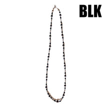 Load image into Gallery viewer, Sunku PEARL/SILVER NECKLACE Sunku Pearl/Silver Necklace (WHT) (BLK) [SK-323]
