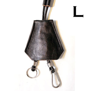 ERIGAH Bell(S)(L)-Eliger皮革项链铃铛