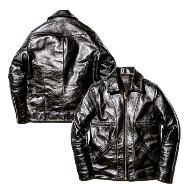 FINE CREEK ＆CO Freddy - Horsehide ファインクリークアンドコー フレディー （BLACK）[ACJK012］ –  TSUGU