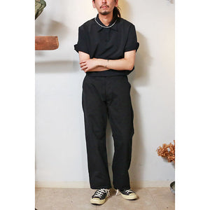 MOSSIR Harry Polo Shirts by FINE CREEK モシール ハリー ポロシャツ （Black）[MOST007]