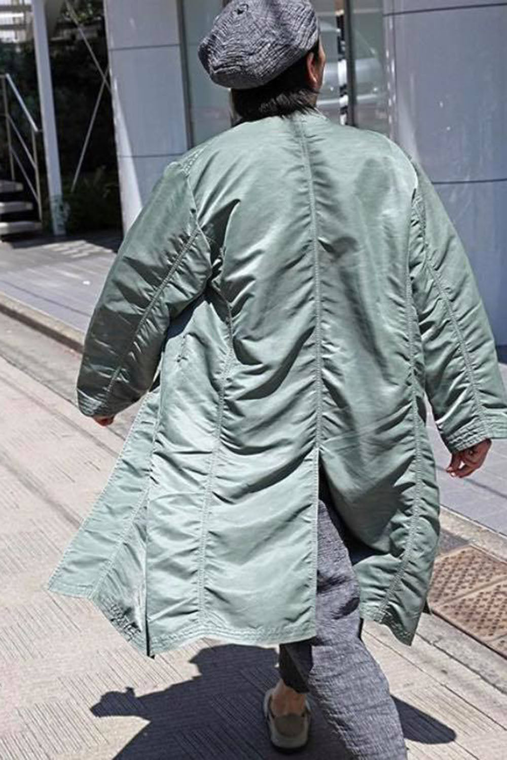 Porter Classic - SUPER NYLON MASH COAT / ポータークラシック スーパーナイロン マッシュコート - OLIVE  [PC-015-1299]