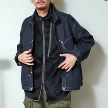 将图片加载到图库查看器，PORTER CLASSIC HIGHLOFT FLEECE SHIRT JKT - Porter Classic High Loft 羊毛衬衫夹克（橄榄色）（黑色）[PC-022-2006]
