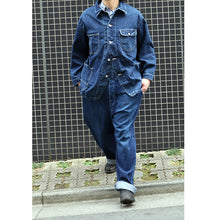 Load image into Gallery viewer, PORTER CLASSIC STEINBECK DENIM COVERALLS Porter Classic Steinbeck Coverall (INDIGO) [PC-005-2142]
