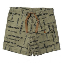 Load image into Gallery viewer, JOHN GLUCKOW Windproof Shorts in Stencil Fabric Olive [JG52325]
