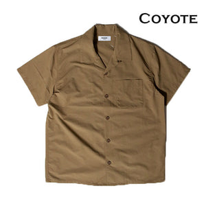 MOSSIR John Mosir John Short Shirt Supplex Nylon (Coyote) (black) [MOST002]