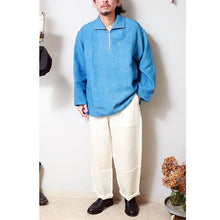 Load image into Gallery viewer, copano86 Copano Indigo Dyed French Overshirt [CP23SSST03]
