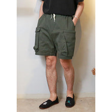 将图片加载到图库查看器，NULL TOKYO NULL OUTSIDE SHORTS NULL Tokyo NULL 户外短裤（橄榄色）（黑色）[NULL-030EX]
