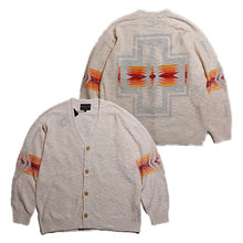 Load image into Gallery viewer, PENDLETON V-neck Cardigan - Hading - (o.white) [MN-11753010]
