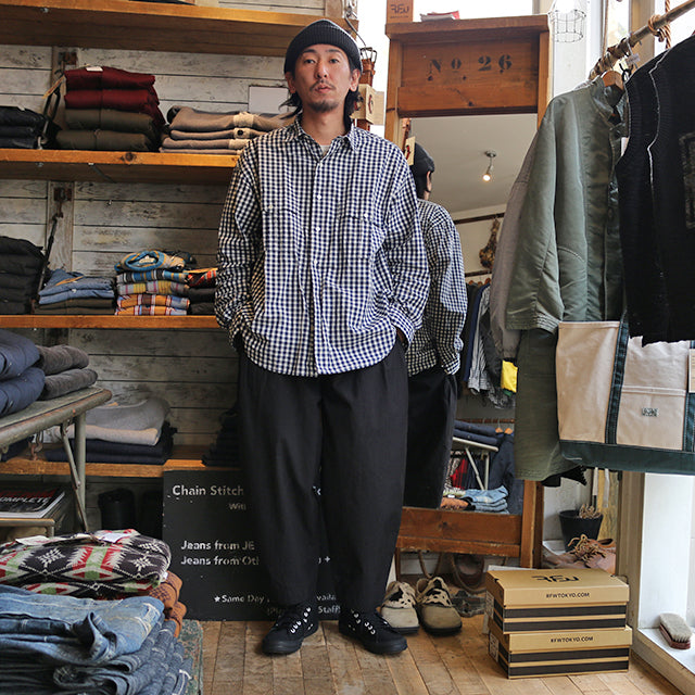 Porter Classic POPLIN BEBOP PANTS ポータークラシック ポプリン