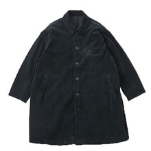 Load image into Gallery viewer, Porter Classic CORDUROY COAT - Porter Classic Corduroy Coat (BLACK)[PC-018-1968]
