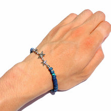画像をギャラリービューアに読み込む, SunKu Star Beads Bracelet サンク スタービーズ ブレスレット （インディゴ）[SK-139-IDG-E]
