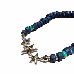 SunKu Star Beads Bracelet サンク スタービーズ ブレスレット （インディゴ）[SK-139-IDG-E]