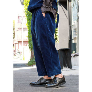 Porter Classic Corduroy Classic Pants - BLUE - ポータークラシック コーデュロイ パンツ [PC-018-1168]