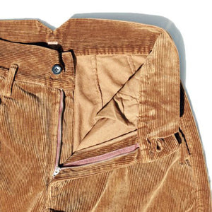Porter Classic Corduroy Classic Pants Porter Classic Corduroy Classic Pants (GOLDEN BROWN) [PC-018-1168]