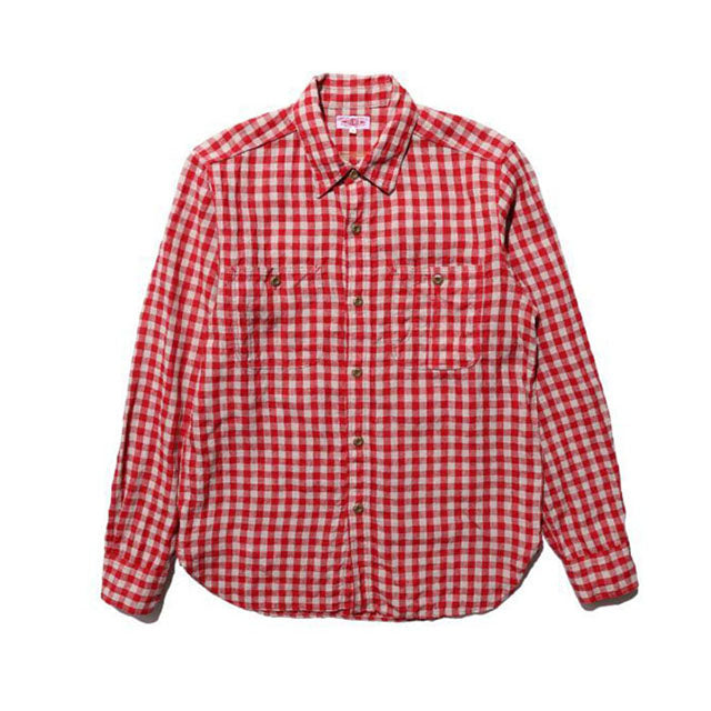 JELADO Railroader Shirt (レイルローダーシャツ) レッド [JP51104]