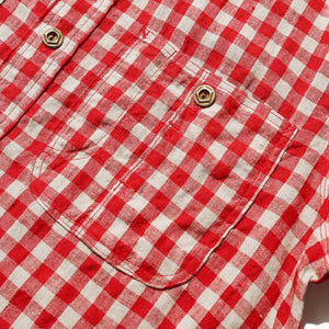 JELADO Railroader Shirt (レイルローダーシャツ) レッド [JP51104]