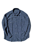 Porter Classic - ROLL UP BAMBOO LINEN SHIRT Porter Classic Bamboo Linen Shirt - NAVY [PC-016-1313]