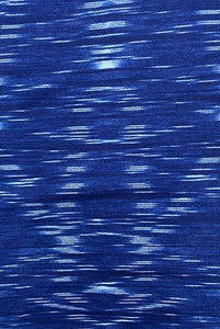 Porter Classic - KASURI KNIT LONG SLEEVE SHIRT / カスリニットロングスリーブシャツ - INDIGO [PC-030-1349]