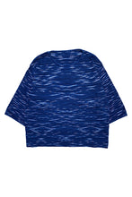 将图片加载到图库查看器，波特经典 - KASURI 针织长袖衬衫 - 靛蓝色 [PC-030-1349]
