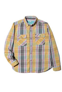 JELADO Unionworkers Shirt <Flannel shirt> Regular length (Ramune) [JP52130]