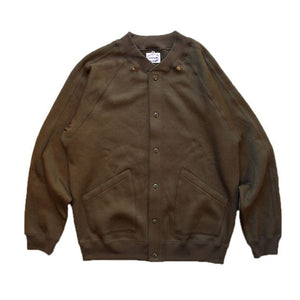 Stevenson Overall Co. Detachable Hooded Athletic Jacket - DA (Olive) [SO-DA]