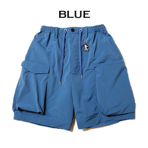 NULL TOKYO - NULL SHORTS SHAKA Null Tokyo Null Out Shorts Shaka (BLUE) (BLACK) [NULL-046EX]